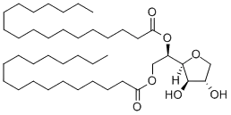 Molecular Structure of 36521-89-8 (Sorbitan, dioctadecanoate)